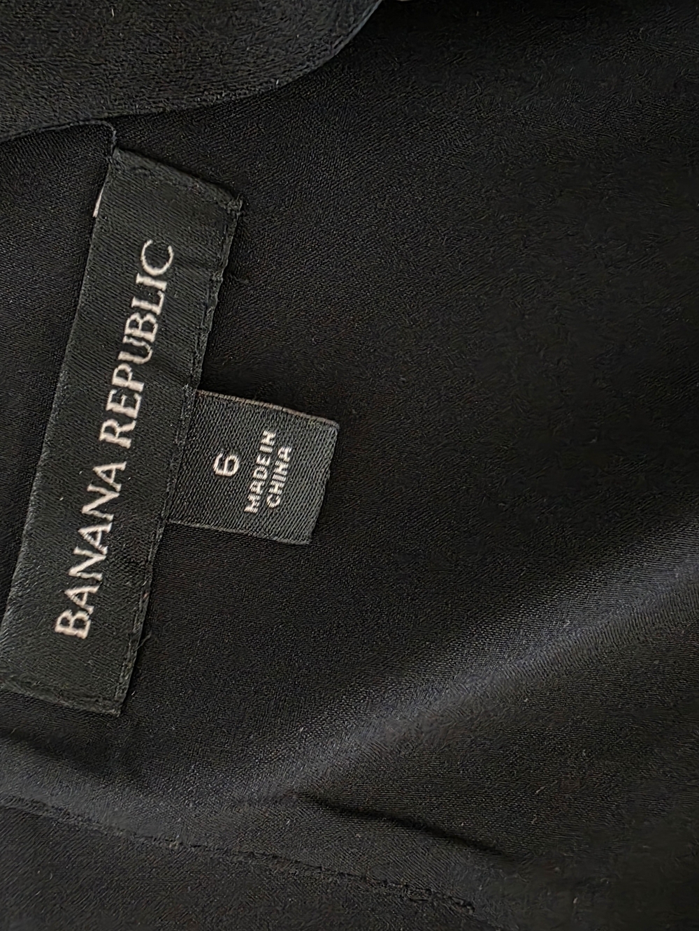 Banana Republic Black Sleeveless Asymmetric Drape Sateen Dress Gown Sz 6 formal - Picture 9 of 15